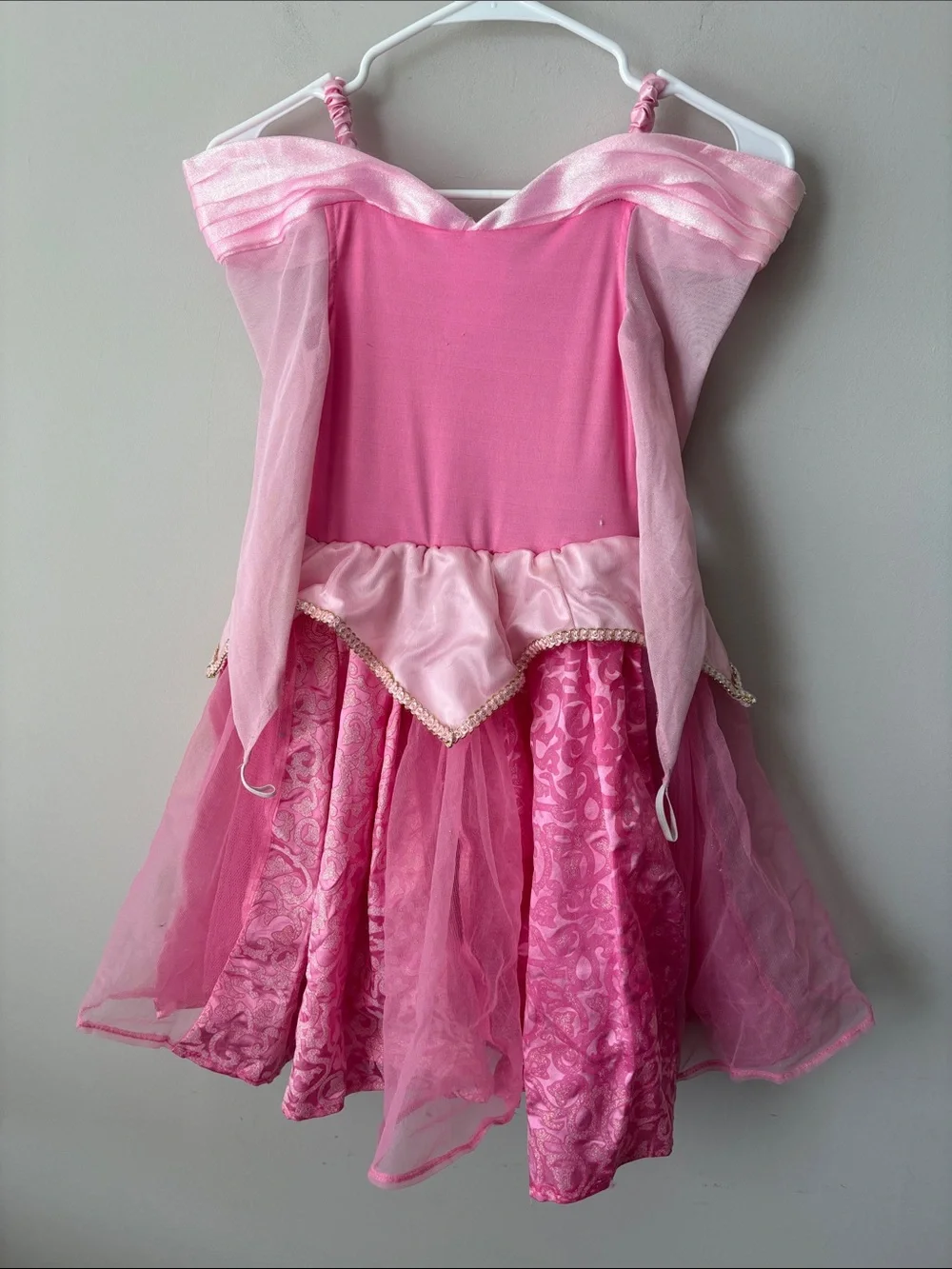 Disney Parks Aurora Princess gown girls size small